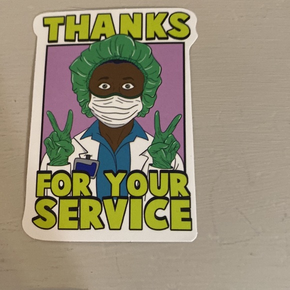 Nurse stickers.  Vinyl. New. Set of 5. - Picture 5 of 6